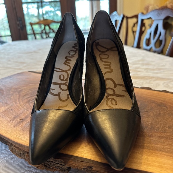 Beautiful black size 9 Sam Edelman high heel pumps - Picture 4 of 5